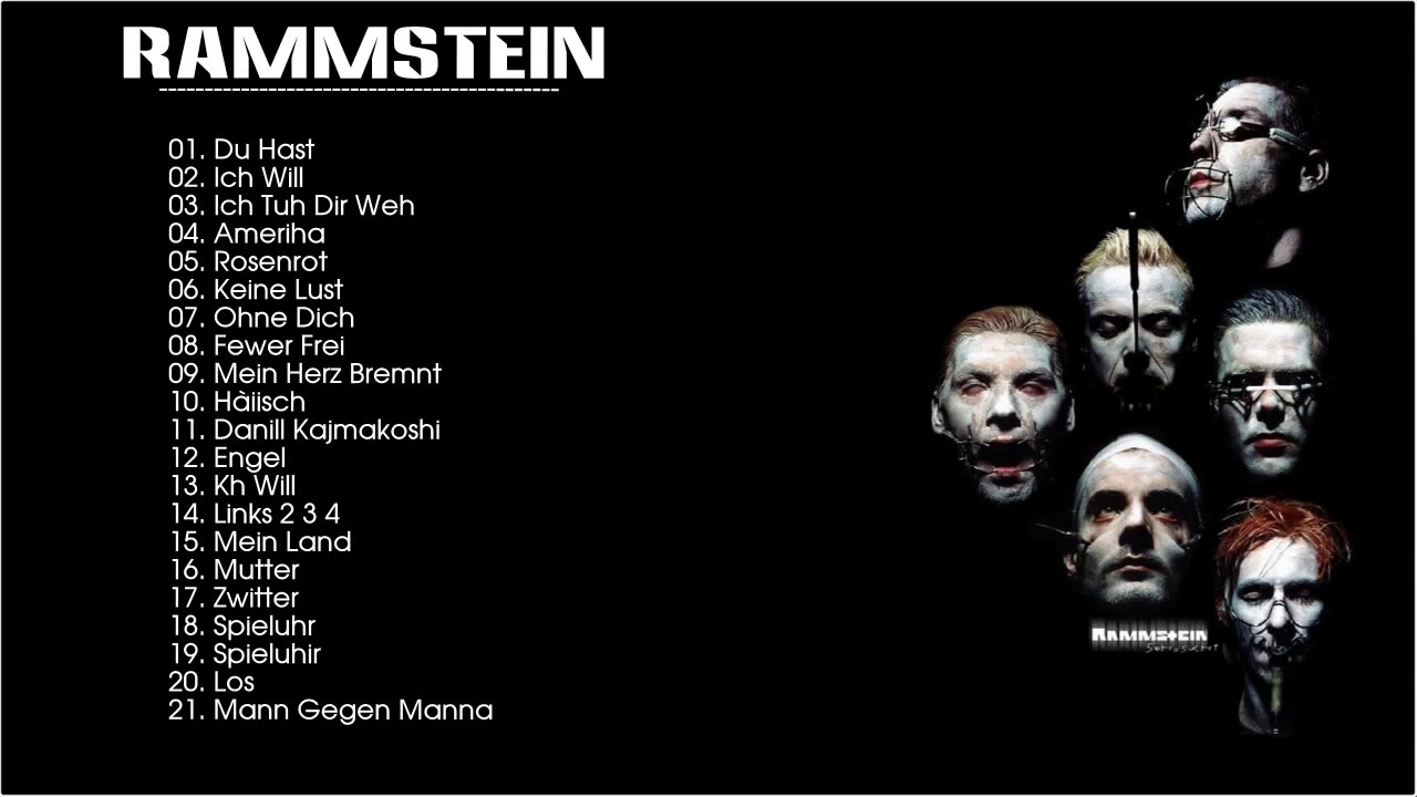 rammstein album list